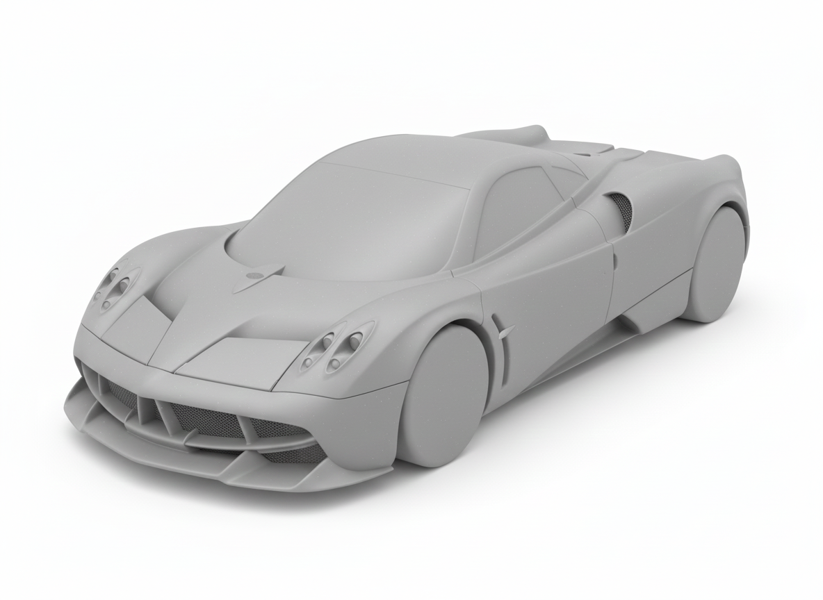 Pagani Huayara Soap Car